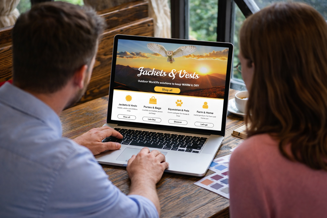 Clean and readable web page design